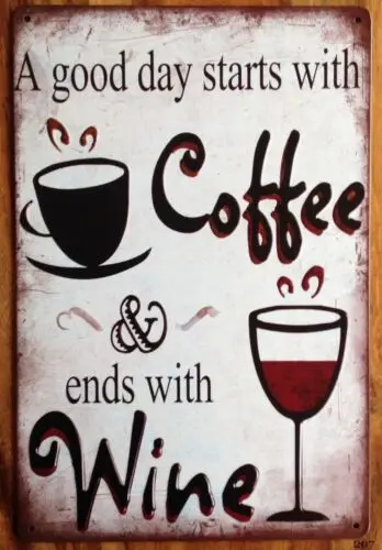 Tin Metal Sign Plaque Bar Pub Vintage Retro Wall Decor Home Club Tavern 20x30 cm sign