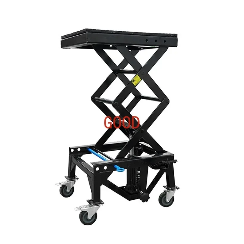 

500KG Motorcycle Scissor Hoist Jack Lifting Cranes Motorcycle Repair Stand Center Scissor Lift Hoist Workshop Bench Lifting Tool