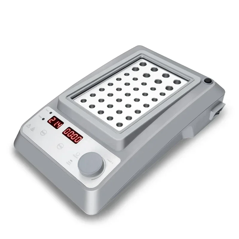 HB60-S Room temp +5~60C LED Digital Dry bath Incubator 5mL*30+10mL*8 dual purpose heating block