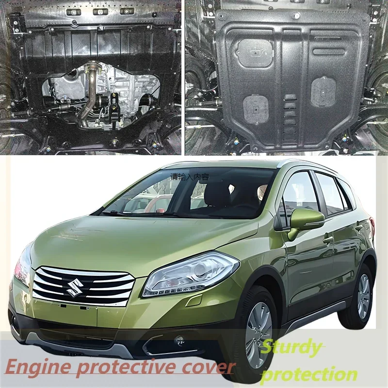 

Автомобиль — специальный брызгозащищенный прочный и нижний брызговик двигателя с защитой от брызг для SUZUKI S-CROSS 2014-2017 1,4T 1,6 л