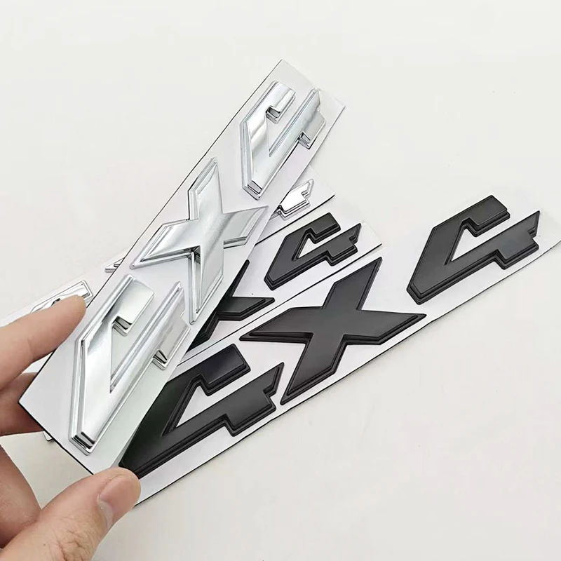 3D Metal 4X4 Logo Car Sticker Emblem Badge Decals Car Tail Sticker For JEEP 4X4 Grand Wrangler Auto Accessories view 5