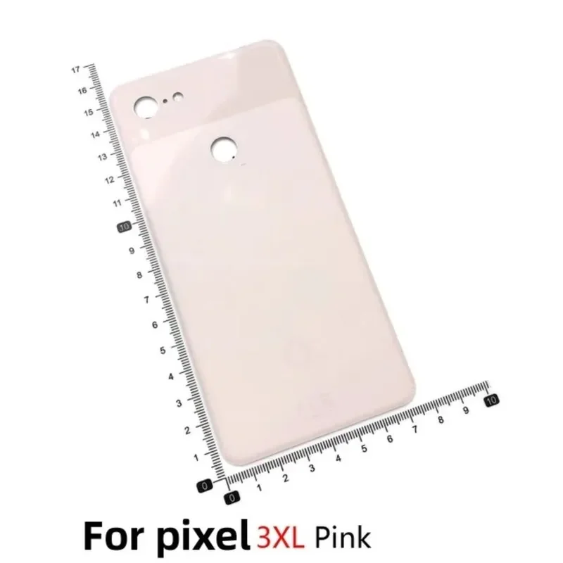 Capa de vidro traseira para celular, substituição para google pixel3 pixel3a pixel3xl pixel3axl