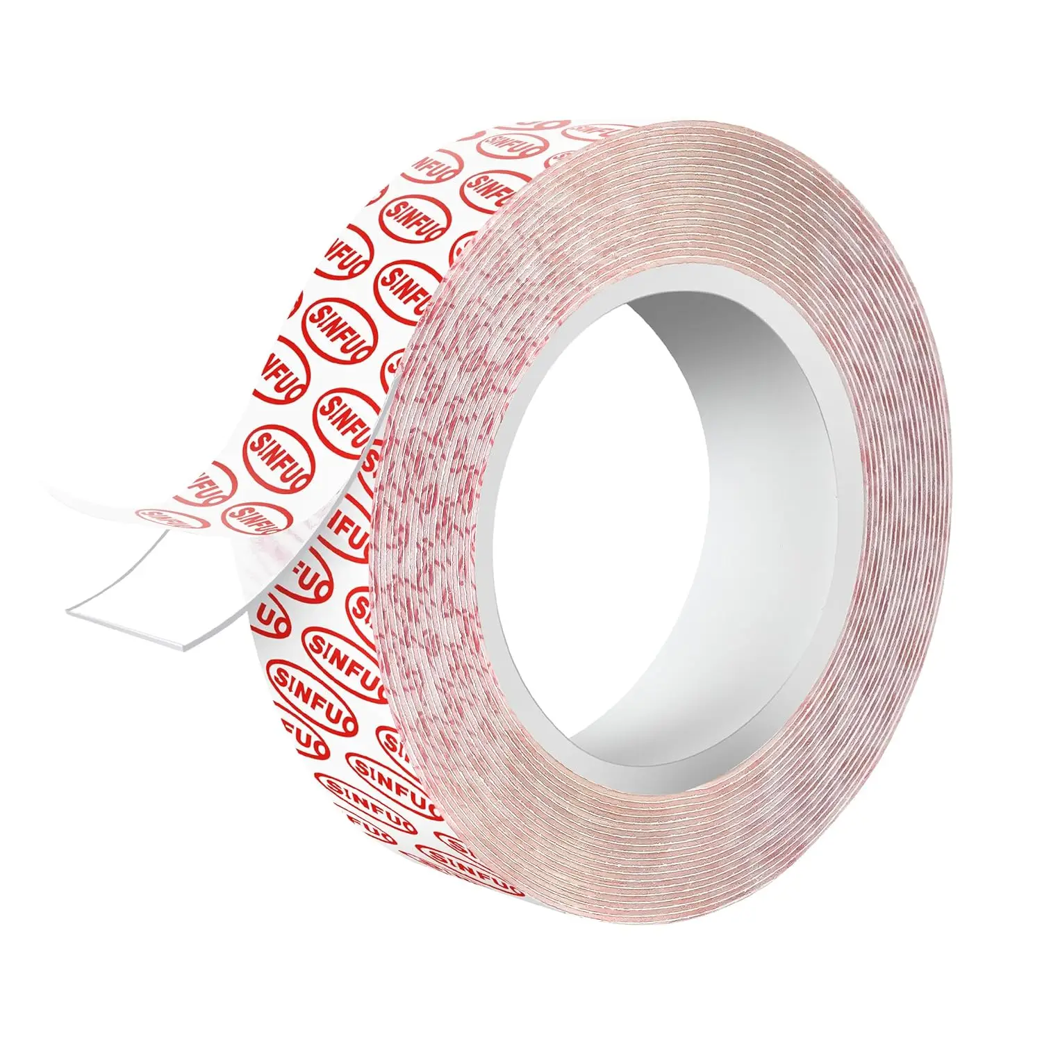 Heavy Duty Double Sided Tape 22ft, Removable Nano Adhesive Strips for Picture Hanging and Mounting