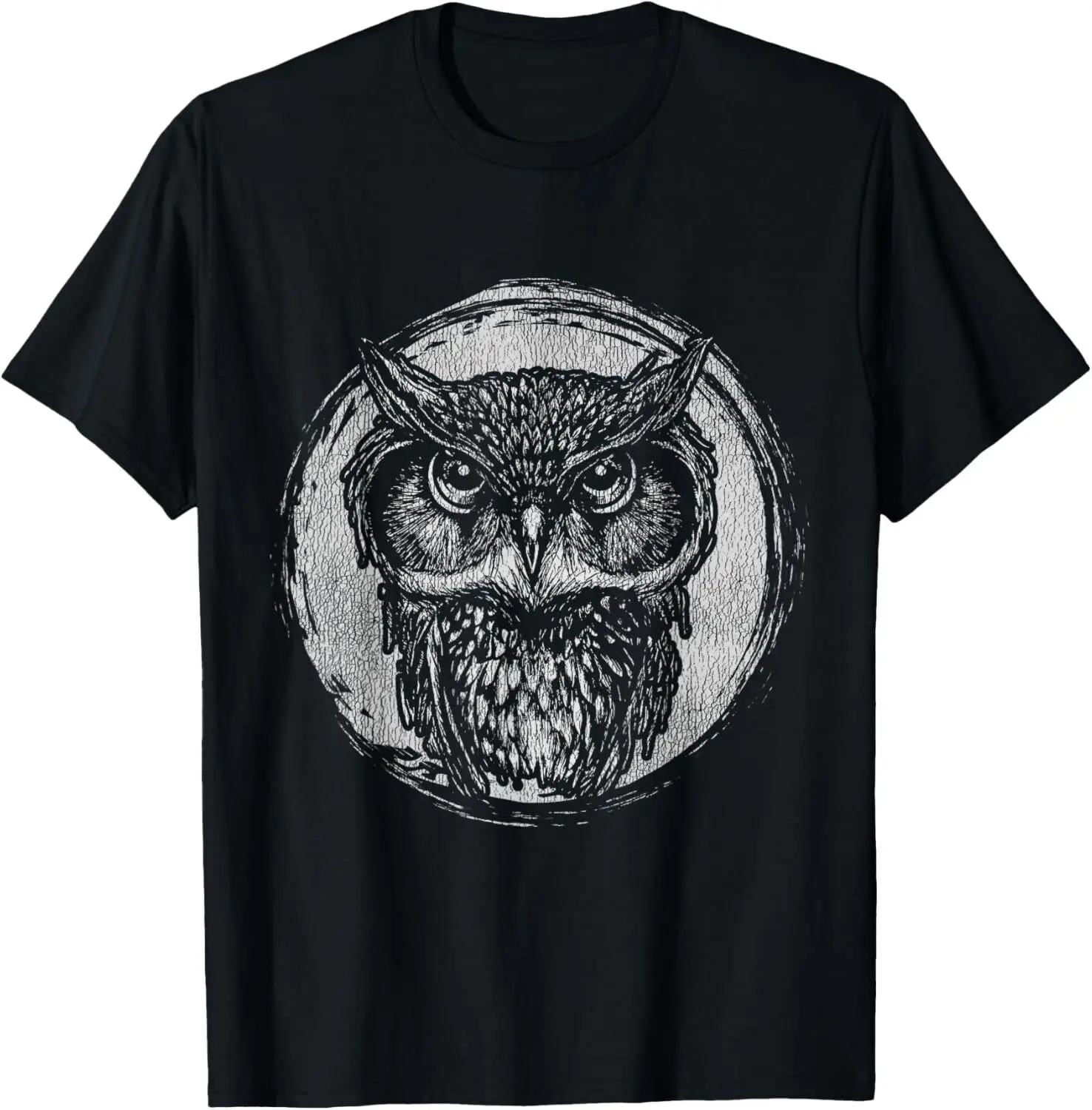 

NEW! Mystical Wise Owl Illustration Artwork Nature Gift T-Shirt - MADE IN USA