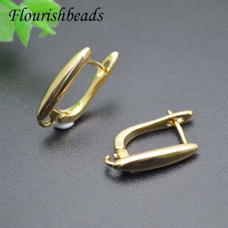 Popular Muti Styles Smooth Surface Ear Wire Fixture Shvenzy Basic Earring Hooks DIY Jewelry Making Accessories 30pcs/lot