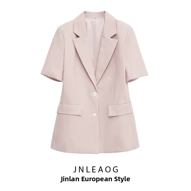 

JNLEAOG, осенний новый женский модный облегающий костюм из смешанного льна, смешанный костюм Jaet, прочный полиэстер, деловая одежда, длинный свек