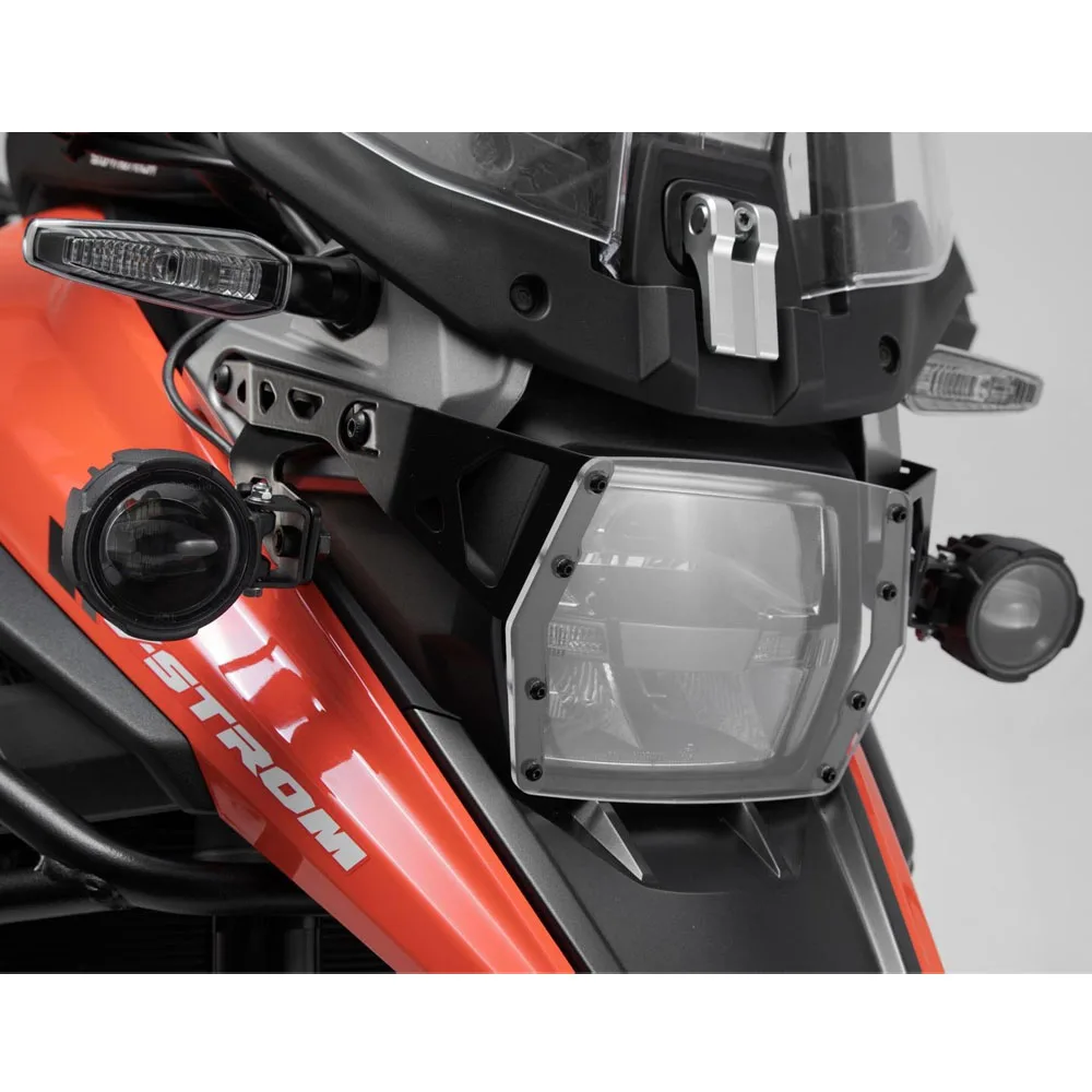 Motorcycle Headlight Holder Fog Lamp Bracket FOR SUZIKI V-STROM DL1050 XT / A 2019-2021 Black Bracket Accessories