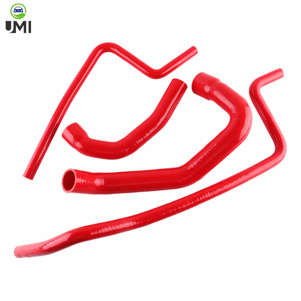 

4PCS 3PLY For Jeep Wrangler TJ 4.0L LHD 1997-2006 Car Silicone Radiator Water Coolant Hose Pipe Tubes Kit