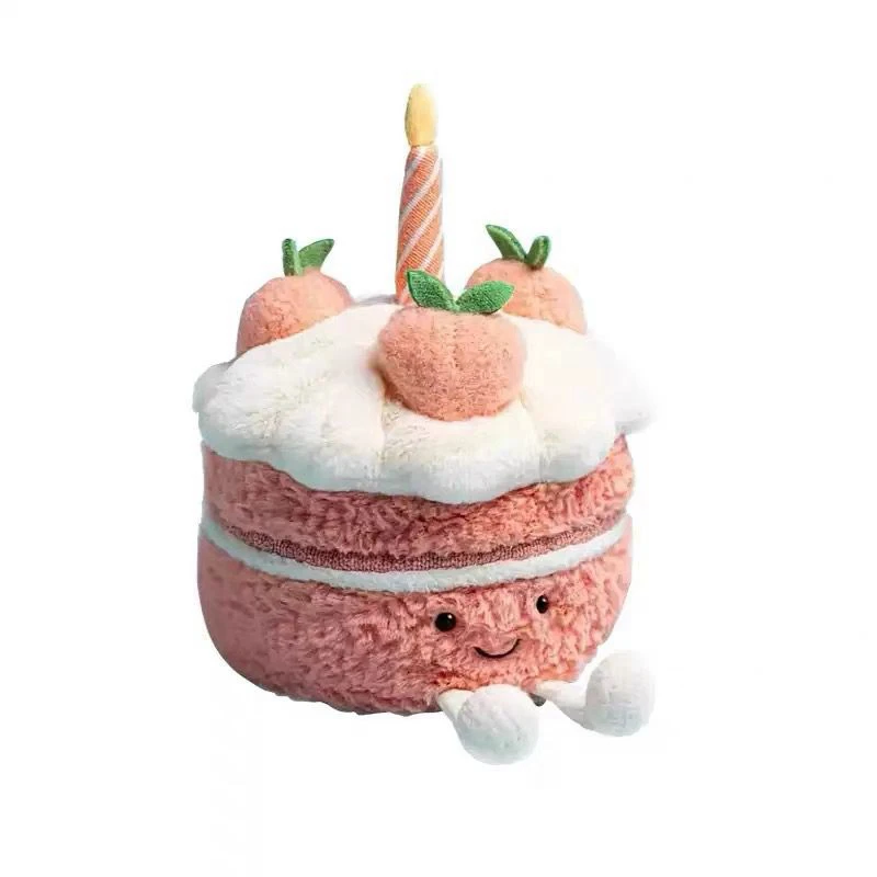 23 センチメートルかわいいケーキ枕面白い家の装飾ギフトケーキ人形子供の誕生日プレゼント