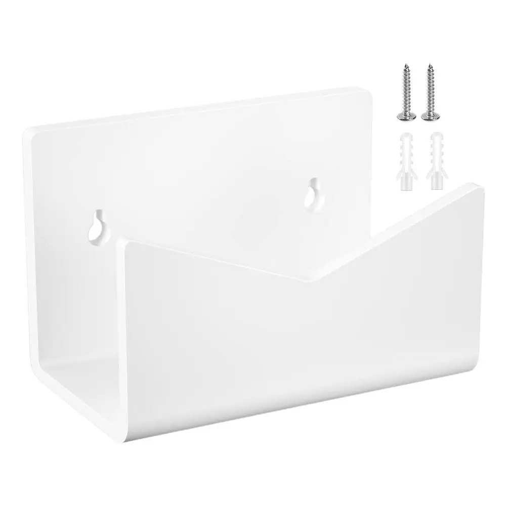 Acrylic Wall Mounted Mail Organizer Letter Holder Clear Holder Office File Organizer Minimalist Document Storage