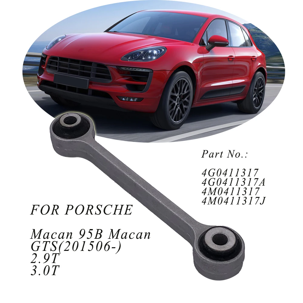 

Передняя стойка стабилизатора (левая/правая) для PORSCHE Macan 95B Macan GTS 2.9T 3.0T с 2015 года, алюминиевая, артикулы 4G0411317, 4M0411317