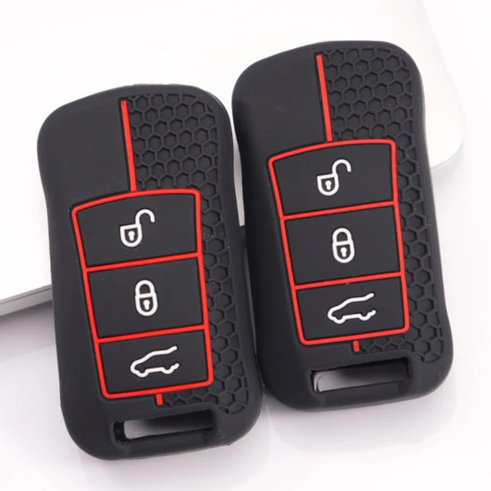Key Fob Case For Porsche 911 911 GT3 Cayenne Macan Panamera Cayman Boxster 718 Taycan Carrera Cayenne Coupe Turbo S