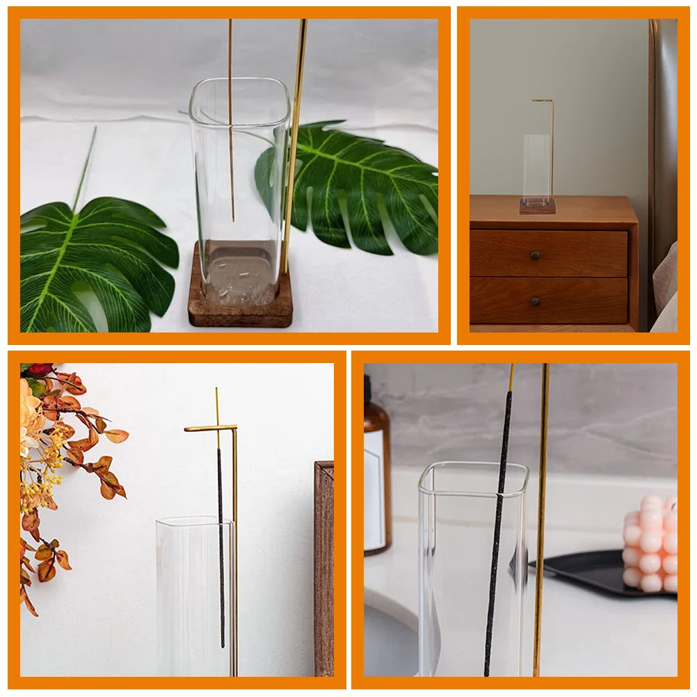 

Incense Stick Burner Anti-Ash Censer Household Home Decor Yoga Meditation Modern Incense Holder Desktop Ornament
