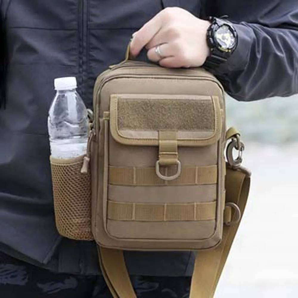 

Large Capacity Nylon Chest Bag Minimalist Wear-Resistant Men's Multi-functional Sports Satchel Solid Color Anti-splash Water