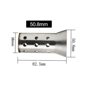 DB Killer دراجة نارية العادم كاتم الصوت مزيل الصوت 51 مم لكاواساكي Z650 NER-6N Z1000SX Ninja 300 EX300 Z300 6 مبيعات رئيسية أصلية نينجا 300 عادم - No2