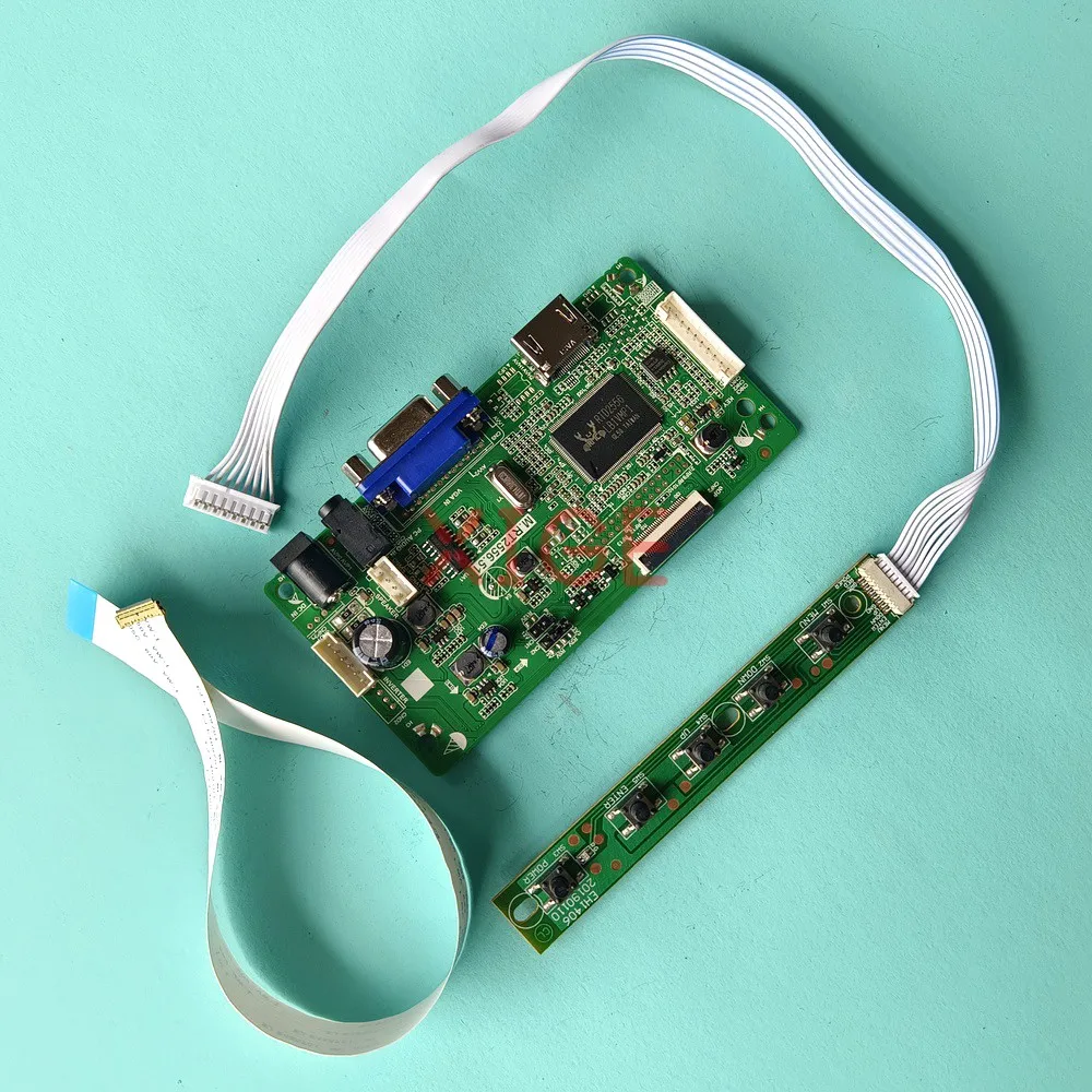 

Для N156HCG HB156FH1 N156HCE N156HCA NT156FHM N156HGE NV156FHM плата привода контроллера 1920x1080 HDMI + VGA EDP-30Pin панель DIY Kit