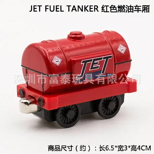 Magnetic Thomas & Friends Train Tank Carriages Kids Boys Toys for Children Diecast 1/43 Railway Locomotive  Jet Fuel Tanker Gift