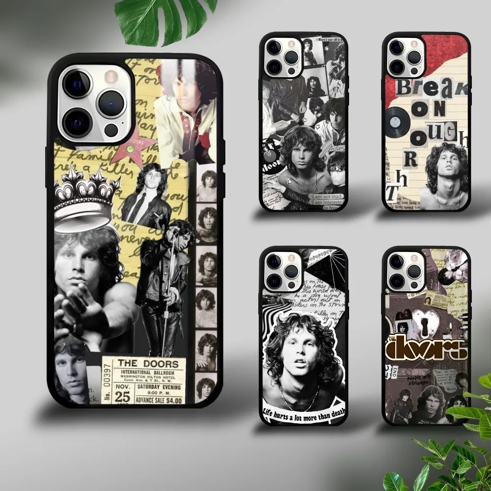 The D-Doors Band Rock Roll Phone Case For IPhone 16 15 14 13 12 11 Pro Xs Max Mini Plus Celulares Hard Funda