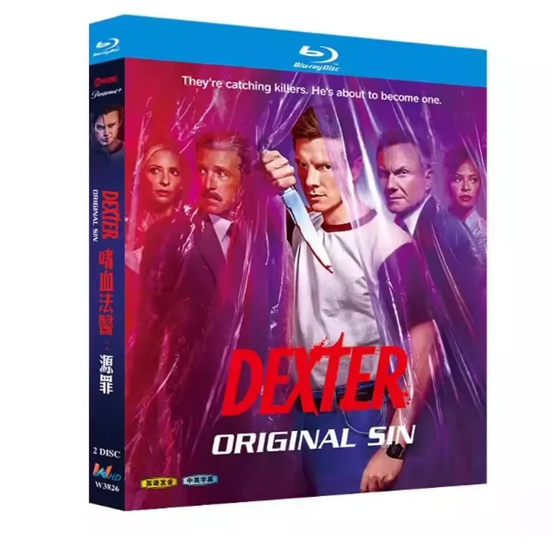 

Blu-ray BD Disc High Definition American Drama Bloodthirsty Forensic Source Crime 2024 Double Disc with Chinese and English