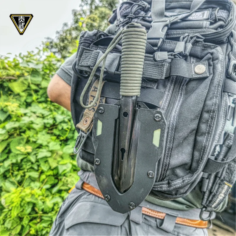 

Портативная инженерная лопата для улицы, инженерная лопата для кемпинга, тактический многофункциональный небольшой набор лопаток, инструмент для выживания на открытом воздухе