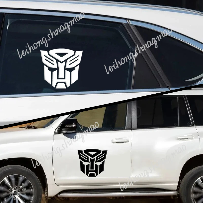 Whl # المحولات ملصق سيارة ملصق النمذجة عاكس سيارة الزجاج الأمامي الخلفي دراجة نارية محمول الديكور