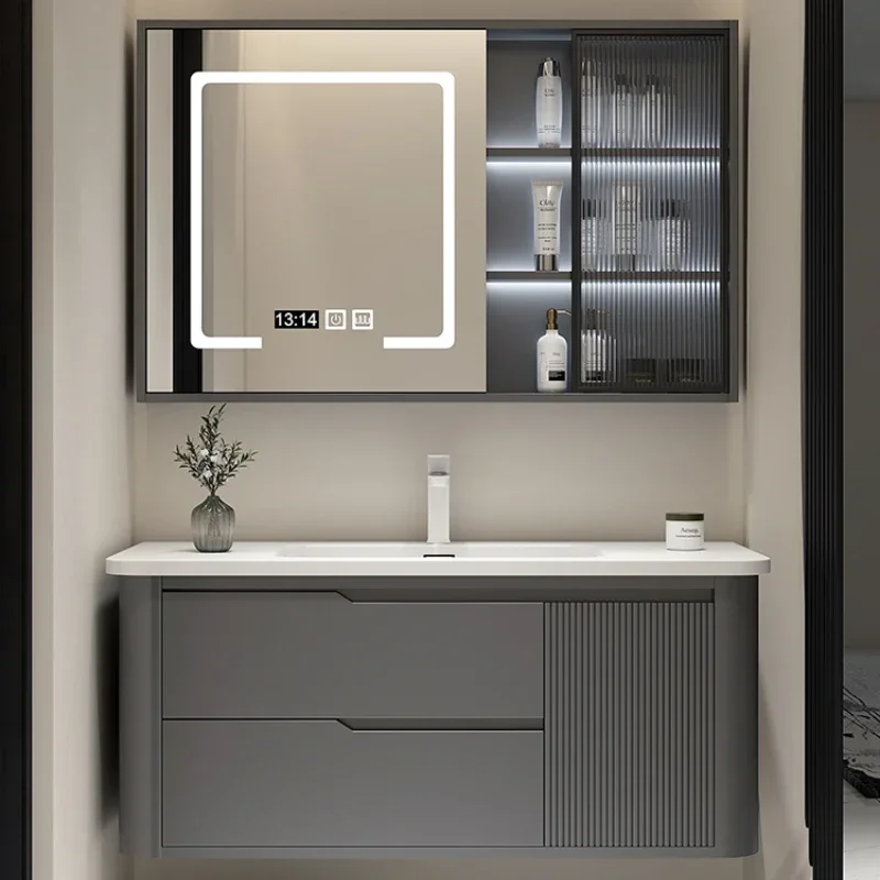 

Filing Cabinets Luxury Bathroom Cabinet Wooden Furniture Towel Kitchen Sink Base Column Washbasin Small Closet Storage Double Wc