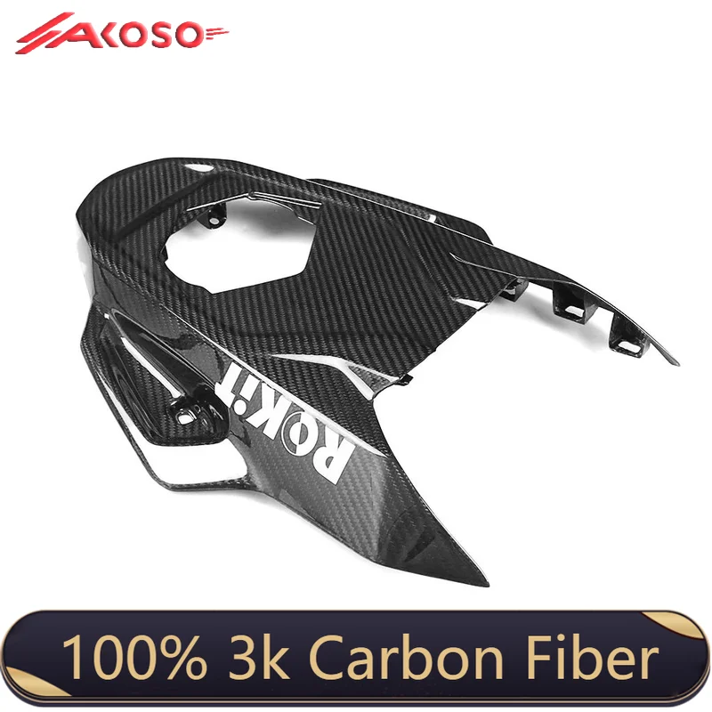 

AKOSO Racing Style Carbon Fiber Rear Seat Top Panel for BMW S1000 RR 2023 Motorcycle Cover