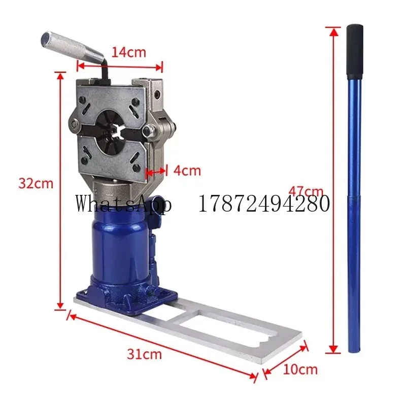 N-e-w Clamshell Car A Conditioning Pipe Crimping Machine A-ir Conditioning Hose PipeHe Hydraulic Crimping To-ol