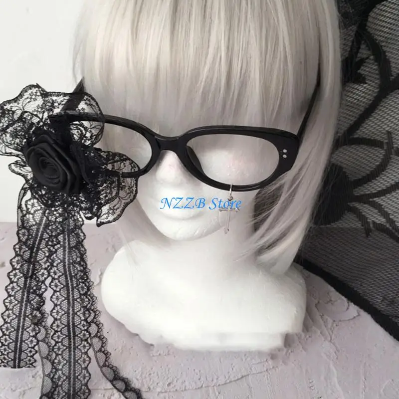 T21F أنيمي Cosplay Costume Costume يعبر نظارات نظارات نظارة مضحكة #3