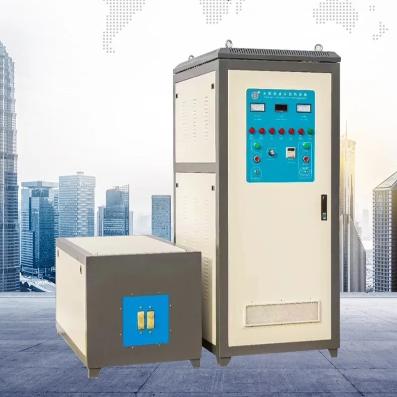 중형 기계 금속 전기 유도 가열 단조 레드 펀칭 고주파로