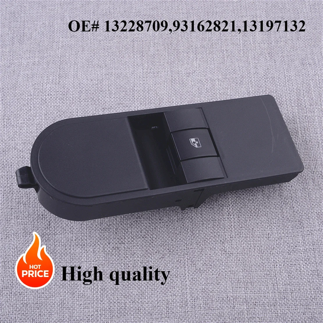 

Front Left Electric Power Window Switch 13228709 93162821 13197132 Fit for Opel Astra H Vauxhall Zafira 2005-2013 2014 2015 RHD