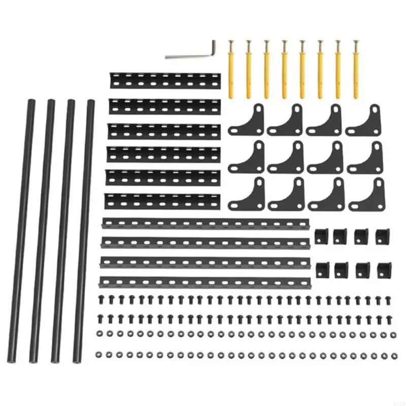 H37F Metal 3D Printing Filament Holder Rack for 200mm Diameter Wheel Easy To Assemble Space Saving For Creators