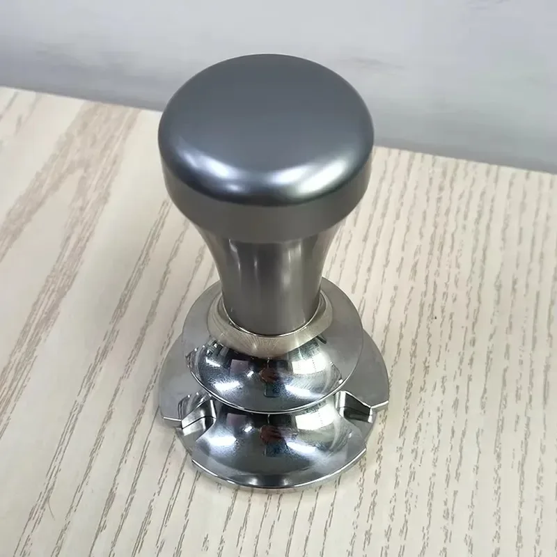 Stainless Steel Classic Durable Auto Level Constant Pressure Force Coffee Tamper for Portafilter 58mm  Brand Model