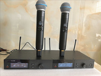 TKG 570-820mhz SLXD4D outdoor concert sound system dual-channel uhf wireless true diversity microphone  Cordless microphone MIC