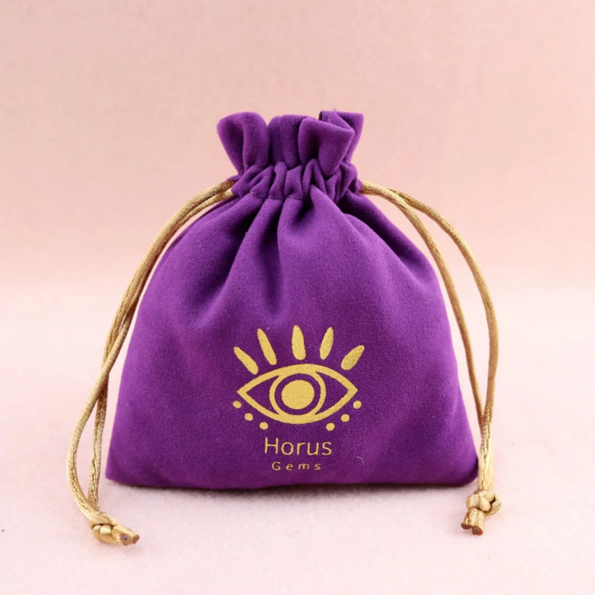 Perfume Fragrance Soap - 50pcs Beige Soft Velvet Jewelry Bags