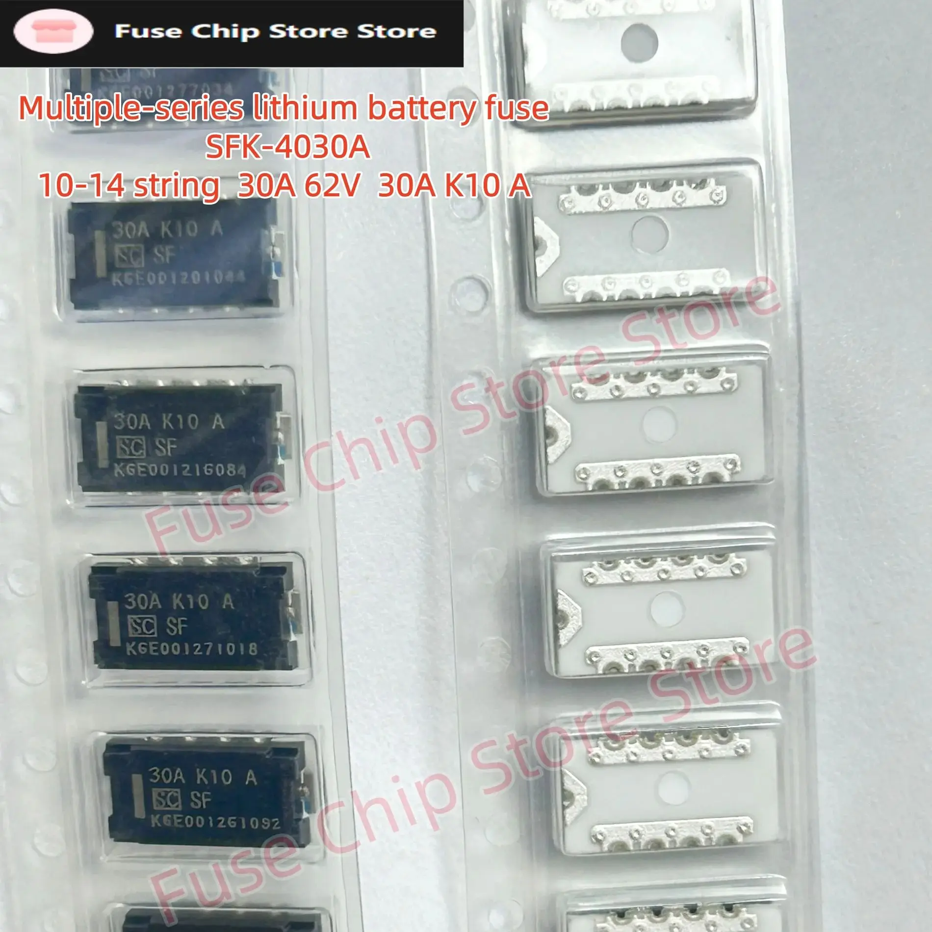 SFK-4030A   30AK10A   SFK-4030 SFK4030 Lithium Battery Fuse 10-14 Cells 80V 30A