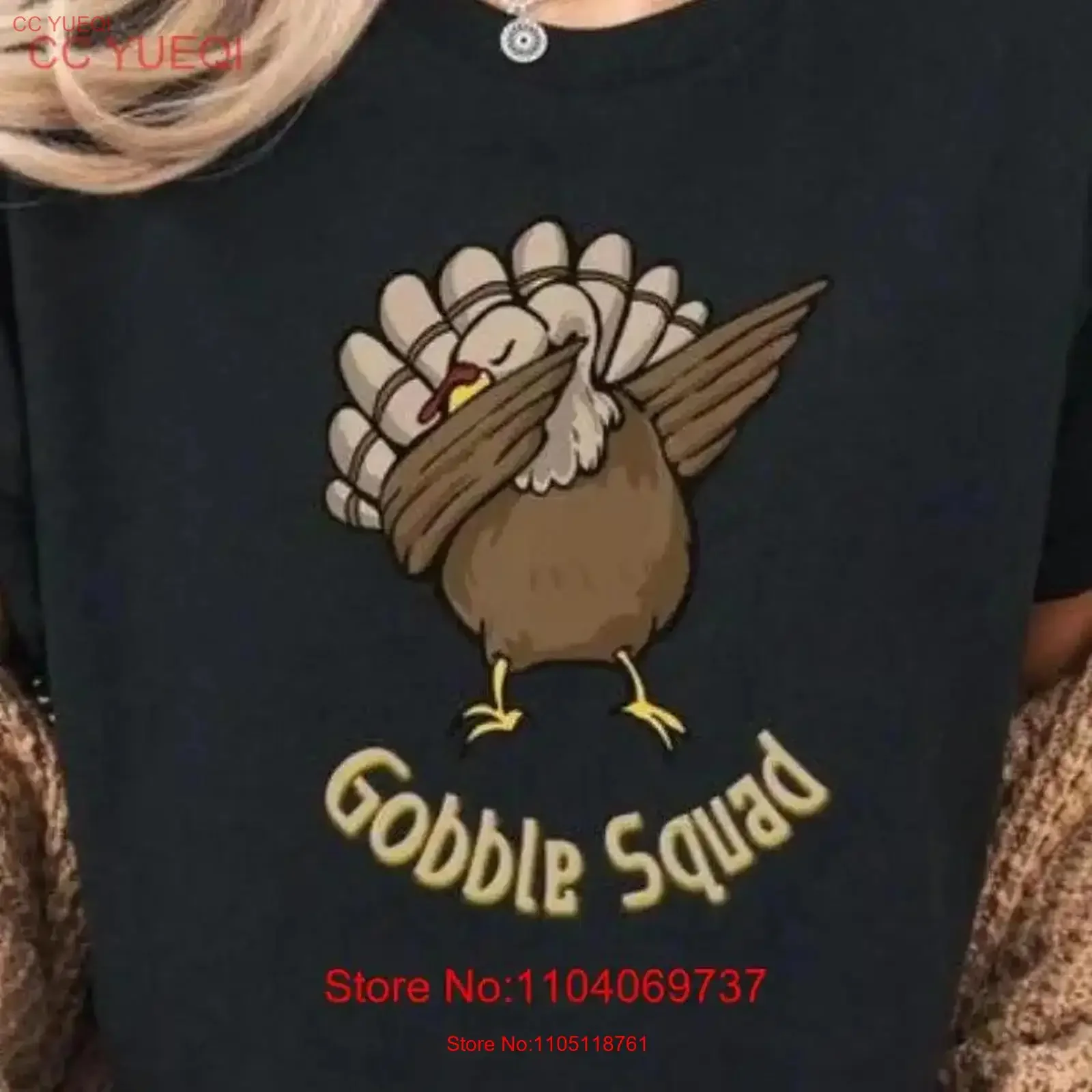 Gobble Squad T shirt Turkey Dabbing Thanksgiving for Him Her Matching Family Friends Apparel Fun until you Wobble Dab vintage