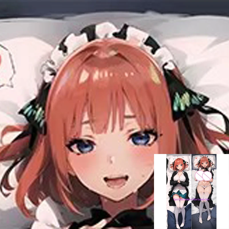 

Dakimakura Anime Pillow Cover Nino Nakano Double Sided 2Way Cushion Bedding Gifts
