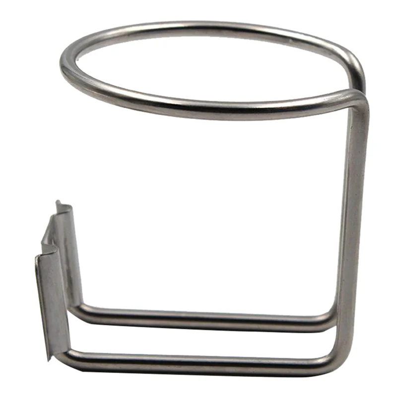 

A90Q-12Pcs Stainless Steel Car Boat Ring Cup Drink Holder Bottle Stand For Marine Yacht Truck RV Camper