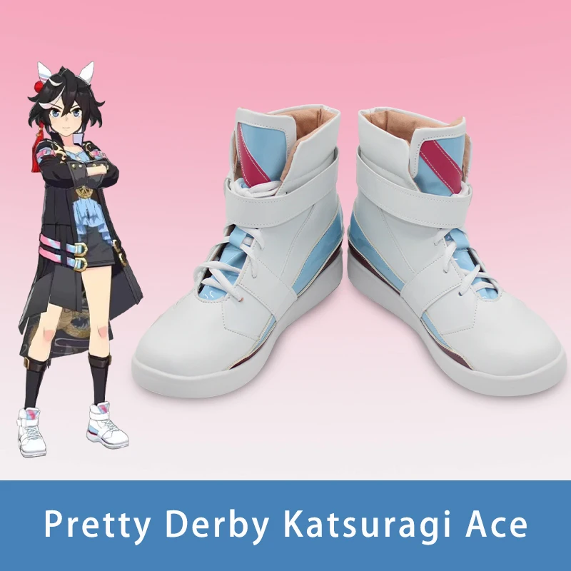 Jogo bonito derby katsuragi ace cosplay sapatos botas katsuragi eesu para festa de halloween adulto feminino masculino