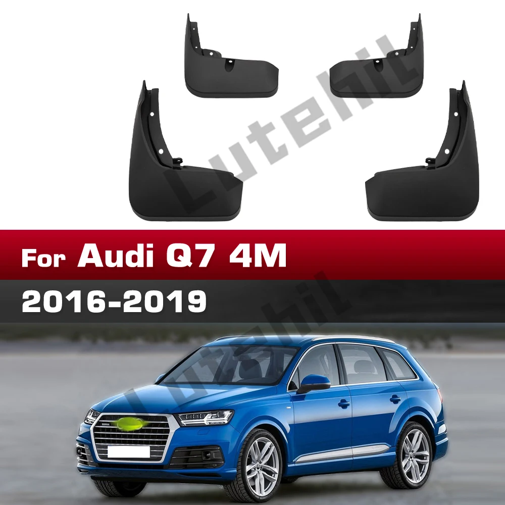 

For Audi Q7 4M 2016 2017 2018 2019 Fender Mudflaps Splash Guards Mudguards Mud Flaps car Accessories