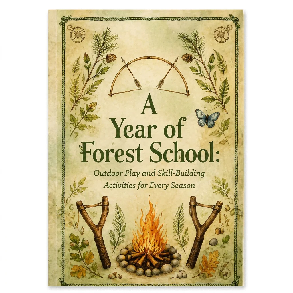 A Year of Forest School: Outdoor Play and Skill-Building Activities for Every Season