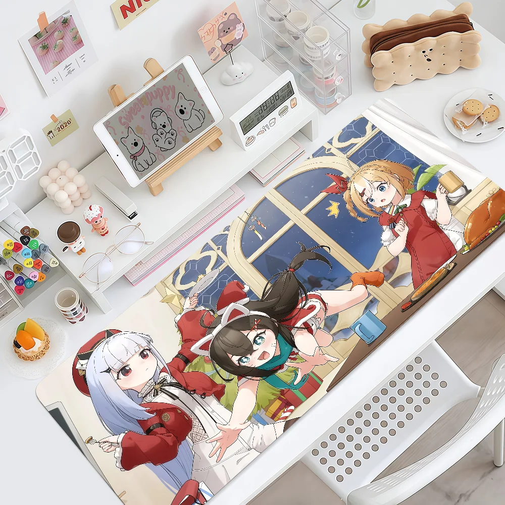Mouse Pad MousePad Non-slip Lockedge Game Office Role Shooting Student S-Stella Gaming Thickened Sora Large Writing Pad Cushion