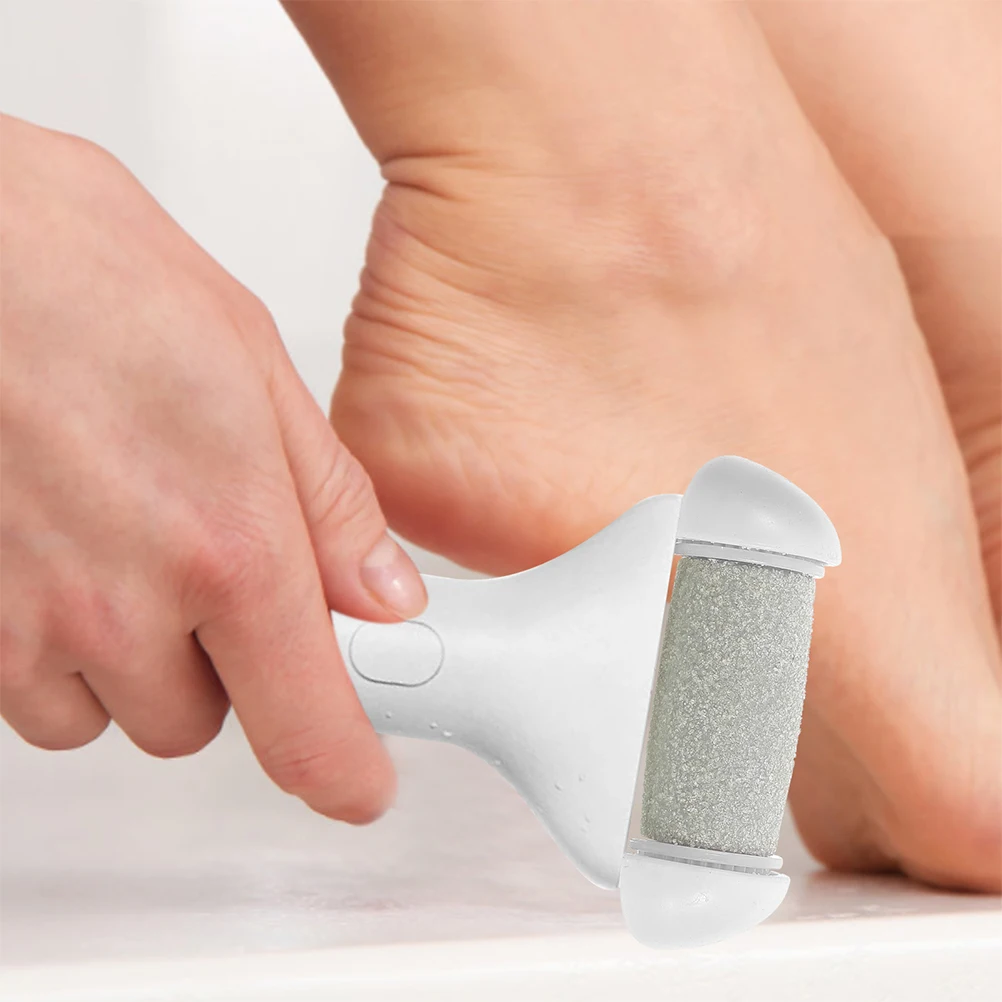 

4 Pcs Foot Grinder Accessories Coarse Replacement Roller Head Different Electric File Callus Remover for Feet Plastic Rollers