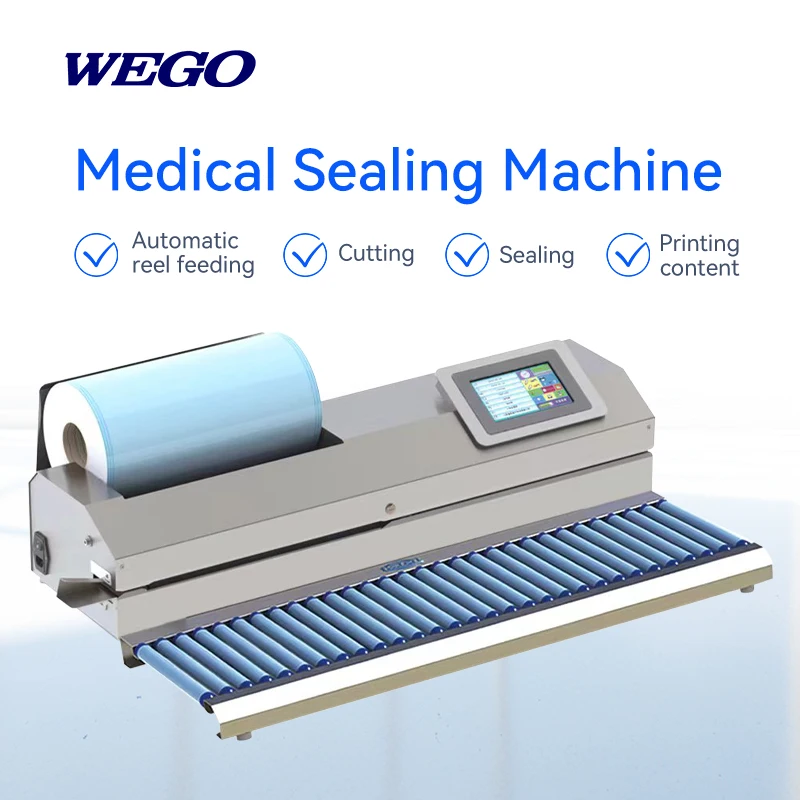 WEGO Sterilization bag sterilization bag sealing machine   stainless steel sealing machine