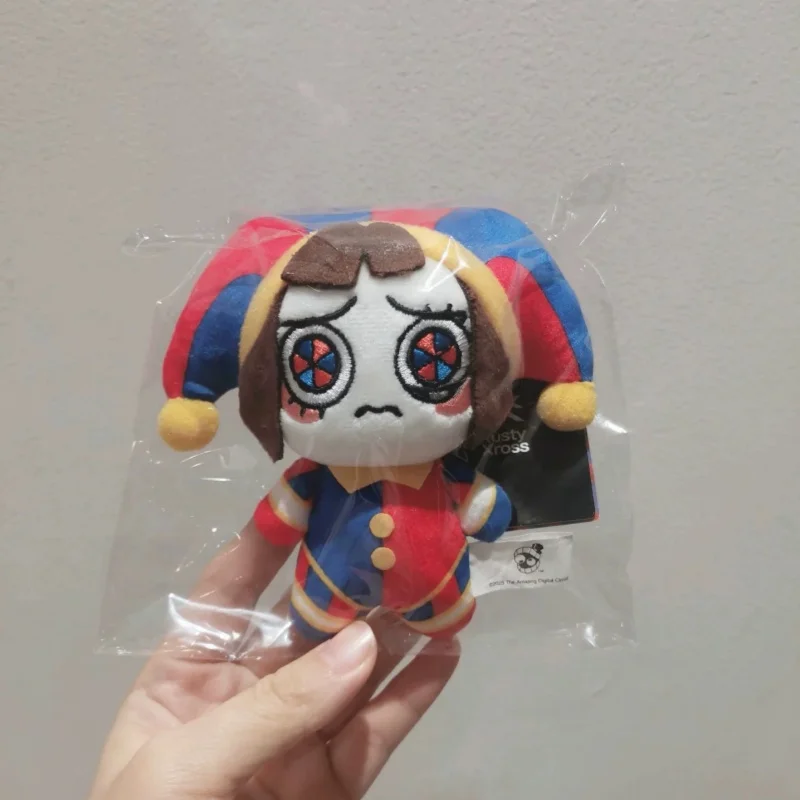 The Amazing Digital Circus Pop‑up Limited Mini Plush Doll Cute Cartoon Character Stuffed Figure Collectible Ornament Gift