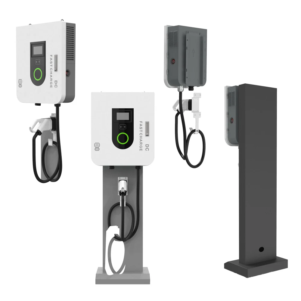 Follus Electric Vehicle OCPP1.6 Type 1/2 Cable DC Wall Mounted Post Type DC EV Charger 20Kw 30Kw 40Kw DC EV Charging Station