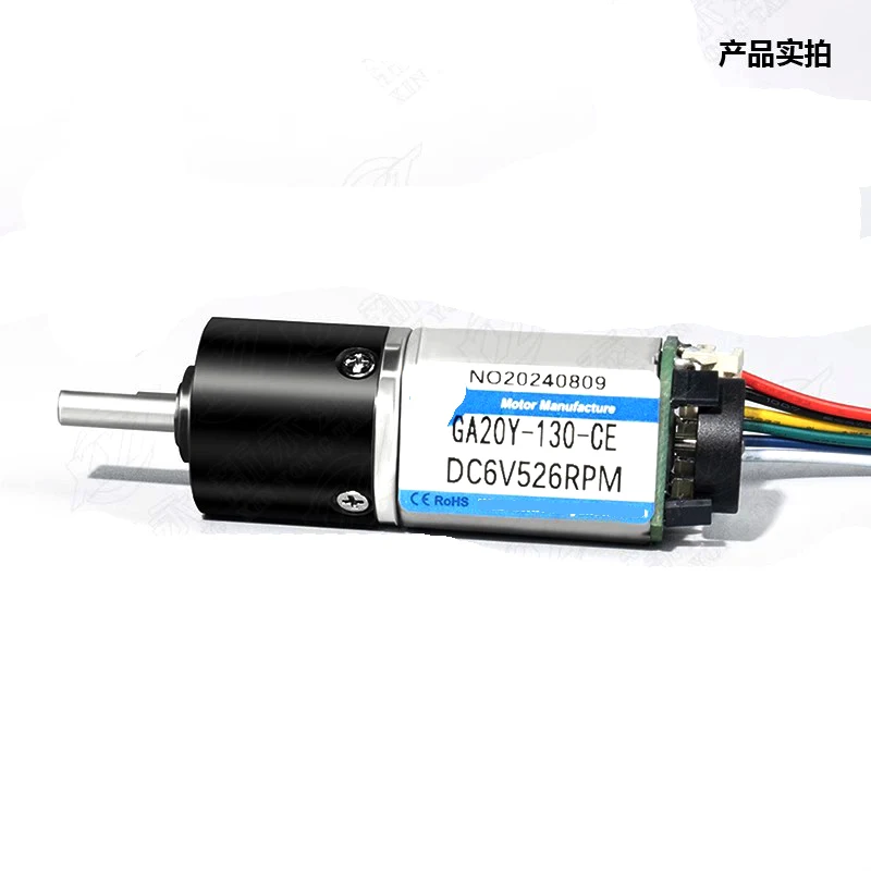 

GA20Y-130 Планетарный редуктор постоянного тока, двигатель 12 В, 24 В, миниатюрный энкодер, 20 мм, контроль скорости, небольшой двигатель вперед/назад