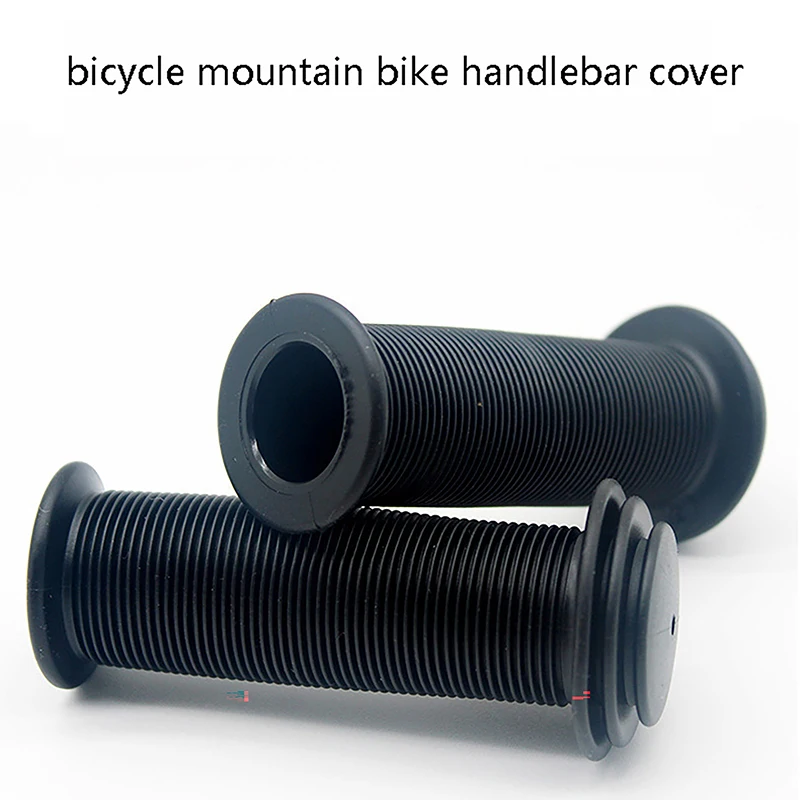 2x MTB Bike Handle Grips Sleeve Rubber Bike Grips Anti-slip Waterproof Tricycle Scooter Handlebar For Kids Cycling Handle Bars