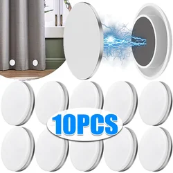 10/1PC Strong Magnetic Curtains Weights Windproof Shower Curtain Liner Weights Reusable Fridge Tablecloth Curtains Magnet Button